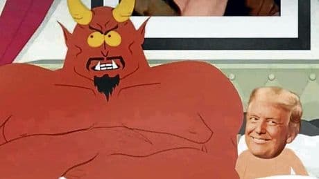 'South Park' mete en la cama a Trump y Satán
