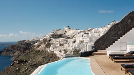 The best hotels in Santorini for luxury suites and sea views