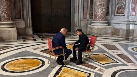 Guerre en Ukraine : Zelensky a rencontré Trump en marge des funérailles du pape François