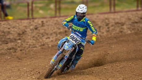 Jon Idiakez se coloca líder del Campeonato de Euskadi de motocross