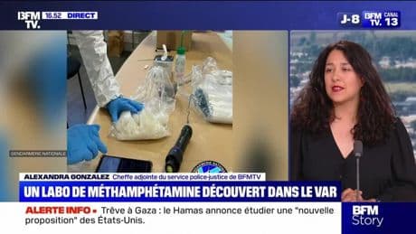 Story 1 : Un labo de méthamphétamine découvert dans le Var - 29/05