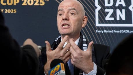 FifPro release scathing statement against Fifa president Gianni Infantino: ‘The man who thinks he’s god’
