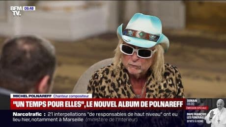 "Un temps pour elles": le nouvel album de Michel Polnareff est sorti ce vendredi
