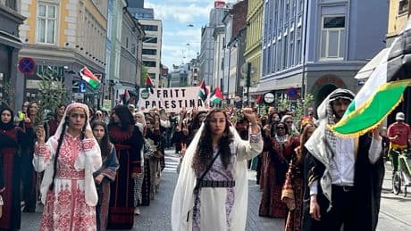 ‘Nakba’da sürgün edilip öldürülen Filistinliler Oslo’da anıldı