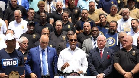 13 Law Enforcement Unions Endorse Eric Adams in N.Y.C. Mayor’s Race