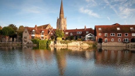 The charming riverside market town that claims to be the oldest in England
