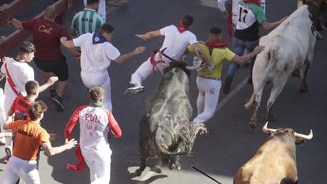 Primer herido grave por una cornada en los encierros de San Sebastián de los Reyes: se trata de un hombre de Navarra