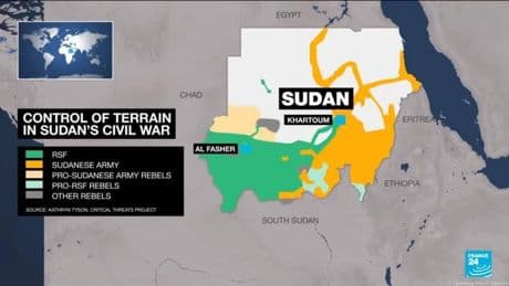 Sudan's civilian infrastructure — hospitals and health centres, 'have almost stopped functioning'