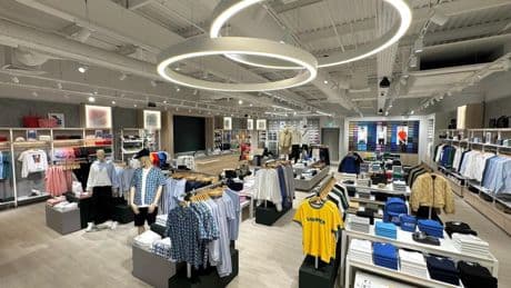 Only Scottish store for French designer label reopens after major refit