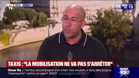 Grève des taxis: "La mobilisation ne va pas s'arrêter", assure Bilal Bouammar, représentant de la fédération des taxis indépendants