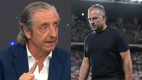 Josep Pedrerol, tajante con el Barça de Hansi Flick: "Los entrenadores que rajan al final acaban ganando cero títulos"