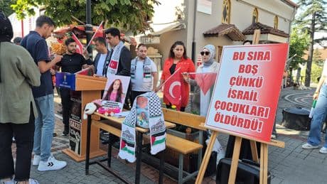 Bartın'dan İsrail'e boş sıra ile Gazze tepkisi