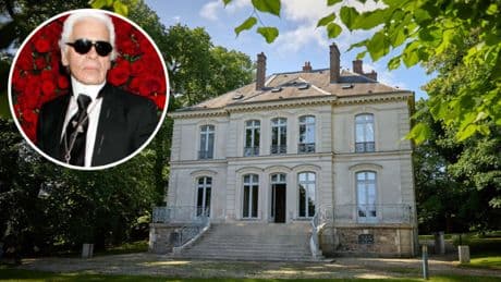 La villa parisina secreta de Karl Lagerfeld, a la venta por 4,6 millones de euros