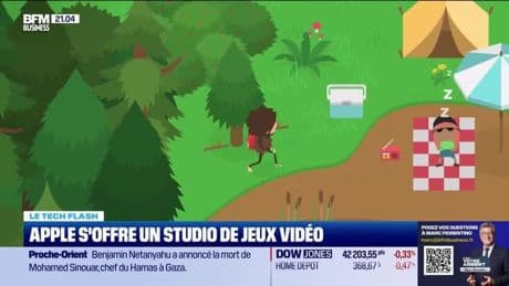 Le Tech Flash : Apple s'offre un studio de jeux vidéo, par Léa Benaim - 28/05
