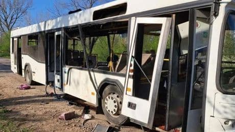 Ukrayna'da otobüse İHA saldırısı: 9 işçi öldü
