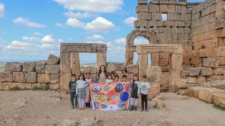 Minik kültür elçileri tarihi tanıtıyor