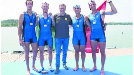 Doppio oro azzurro nel canottaggio