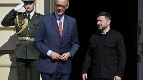 Guerre en Ukraine: Volodymyr Zelensky en Allemagne pour rencontrer le chancelier allemand Friedrich Merz