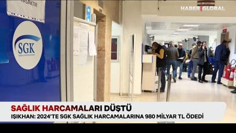 Sağlık harcamaları düştü