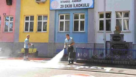 Kadıköy’de okullar yeni eğitim yılına hazırlanıyor