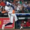Altuve's homer and Garcia's strong return power the Astros past the Angels, 8-3