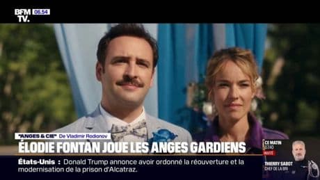 Élodie Fontan joue les anges gardiens dans "Ange et cie" au cinéma ce mercredi