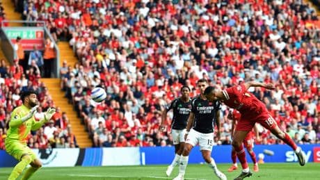 Liverpool 2 Arsenal 2: Gunners come back from two down to salvage crucial point at Anfield after horror week