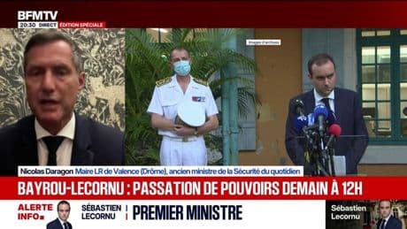 Sébastien Lecornu à Matignon: "C'est un ministre d'expérience", affirme Nicolas Daragon, maire LR de Valence