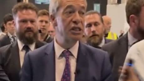Nigel Farage lashes out and calls Mirror reporter ‘disgusting’ after tax question
