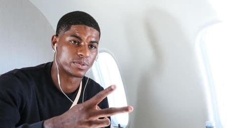 Flick y Deco dan la bienvenida a Rashford