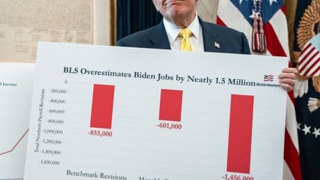 Still Fuming Over a Weak Jobs Report, Trump Finds Some Numbers He Likes