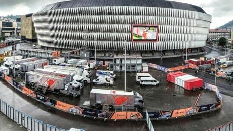 Consulta los cortes de tráfico, los cambios en el transporte público y otras incidencias en Bilbao por la final de la Europa League
