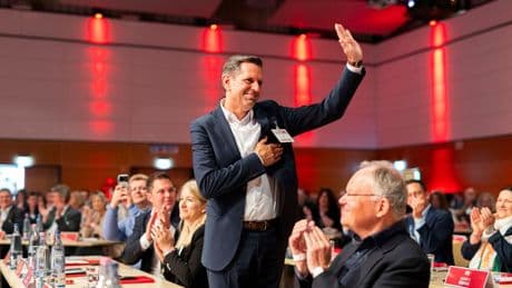 Parteitag in Wolfenbüttel: Olaf Lies zum Parteichef der SPD Niedersachsen gewählt