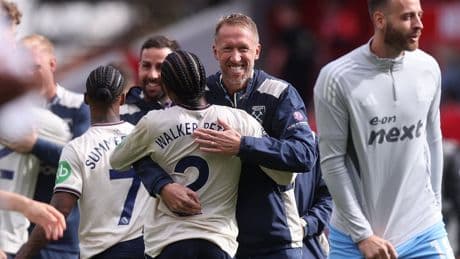 Graham Potter lauds West Ham squad as hard-fought Nottingham Forest win revitalises campaign