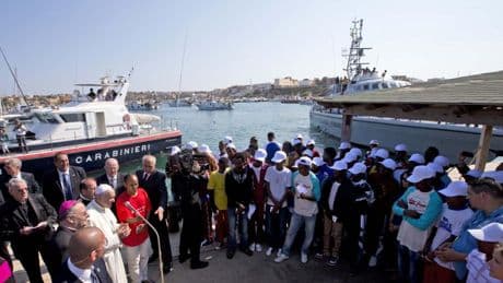 De Lampedusa a Canarias, el viaje frustrado del Papa Francisco