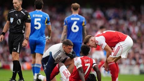 Bukayo Saka and Martin Odegaard injuries give Mikel Arteta cause for concern