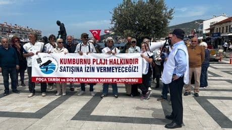 Foçalılardan belediyeye sosyal tesis tepkisi