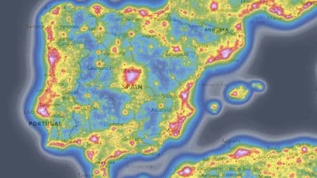 Los mapas de las perseidas 2025: cómo encontrar los mejores lugares de España para disfrutar del pico máximo