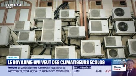 Le Royaume-Uni veut des climatisateurs écolos