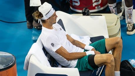 Zverev opfert seinen Körper für einen Kampf, den er niemals gewinnen kann