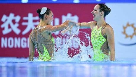 Piccoli-Ruggiero coppia d'argento: battute solo dalle spagnole nel duo libero ai Mondiali a Singapore