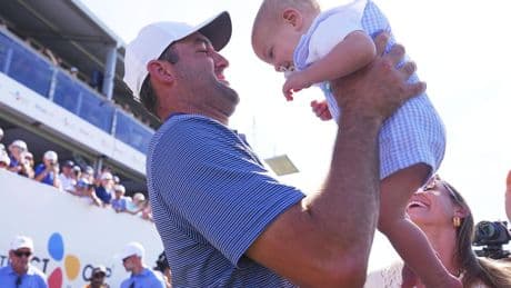 Scheffler matches PGA Tour 72-hole scoring record in eight-shot win at Byron Nelson