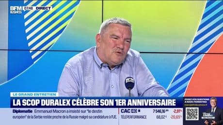 Le Grand entretien : La Scop Duralex célèbre son 1er anniversaire - 04/08
