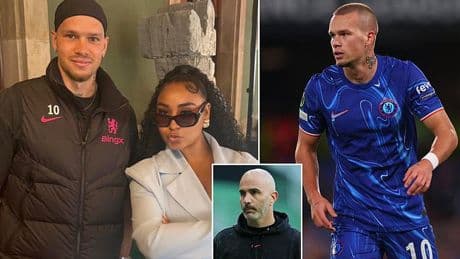 Enzo Maresca reveals he did not know suspended star Mykhailo Mudryk had flown out to Poland to cheer on his Chelsea team-mates in Conference League final