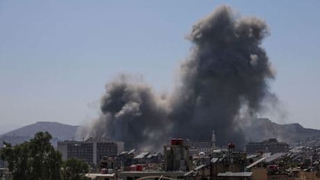 Israel bombardiert Ziel nahe dem Präsidentenpalast in Damaskus