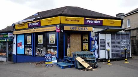 Thieves ransack Renfrew shop stealing £9,000 worth of alcohol and cigarettes