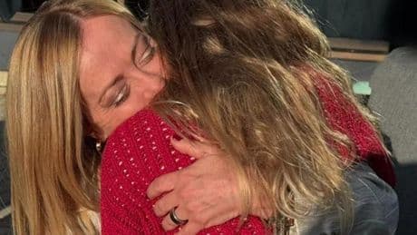 La premier Giorgia Meloni al concerto delle BlackPink a Milano