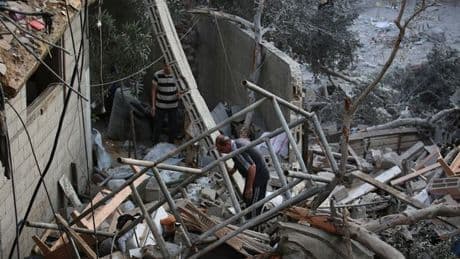 Israel airstrikes kill at least 75 in Gaza in night of terror with kids among heartbreaking victims