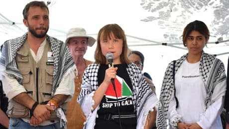 Israel avisa a Greta Thunberg y la Flotilla de la Libertad: "Dad la vuelta porque no llegaréis a Gaza"