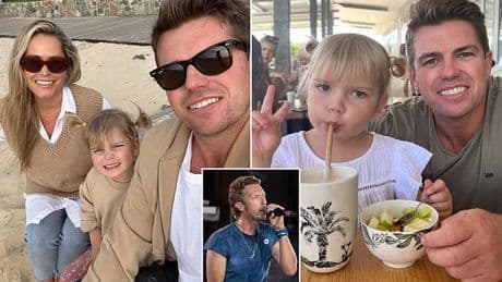 Devastated family of ex-NRL player who died in gym tragedy aged just 39 ask Coldplay to make his daughter's dreams come true